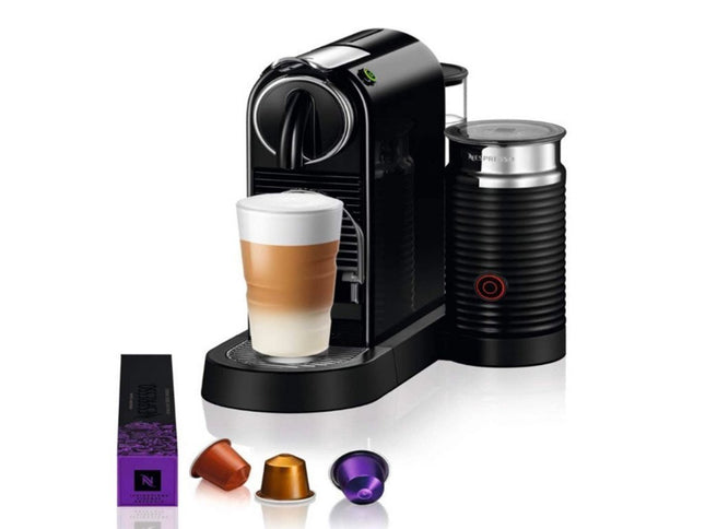 Nespresso Καφετιέρα Citiz & Milk για κάψουλες D123 Μαύρο