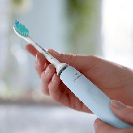 PHILIPS Sonicare Series 2100 Επαναφορτιζόμενη Ηλεκτρική Οδοντόβουρτσα Sonic για Αφαίρεση Πλάκας έως και 3x Αποτελεσματικότερη Μπλε HX3651/12