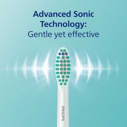 PHILIPS Sonicare 3100 Series 3100 Επαναφορτιζόμενη Ηλεκτρική Οδοντόβουρτσα με Τεχνολογία Sonic, Αισθητήρα Πίεσης για Αποτελεσματική Αφαίρεση Πλάκας Μαύρο HX3671/14