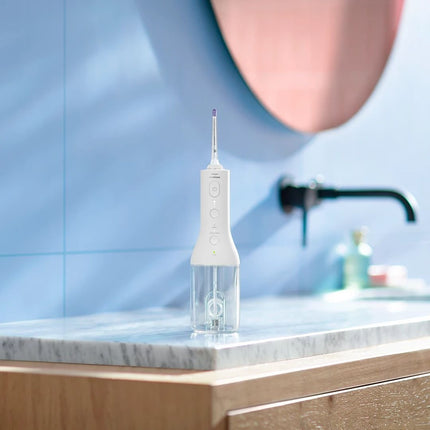 PHILIPS Sonicare Cordless Power Flosser 3000 Ηλεκτρικό Οδοντικό Νήμα με Τεχνολογία QuadStream Άσπρο HX3826/31