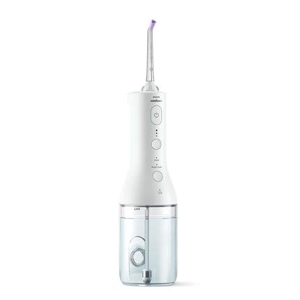 PHILIPS Sonicare Cordless Power Flosser 3000 Ηλεκτρικό Οδοντικό Νήμα με Τεχνολογία QuadStream Άσπρο HX3826/31