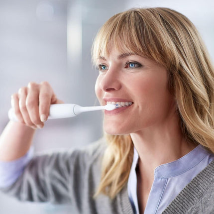 PHILIPS Sonicare ProtectiveClean 5100 Επαναφορτιζόμενη Ηλεκτρική Οδοντόβουρτσα με Τεχνολογία Sonic, Αισθητήρα Πίεσης & 3 Λειτουργίες Καθαρισμού Άσπρο/Πράσινο HX6857/28