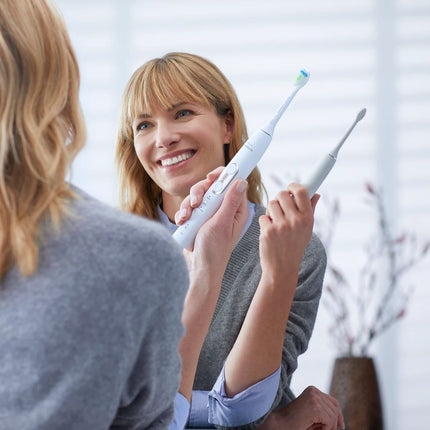 PHILIPS Sonicare ProtectiveClean 6100 Επαναφορτιζόμενη Ηλεκτρική Οδοντόβουρτσα με Τεχνολογία Sonic, Αισθητήρας Πίεσης, Τρεις λειτουργίες & Έξυπνες Υπενθυμίσεις HX6877/29