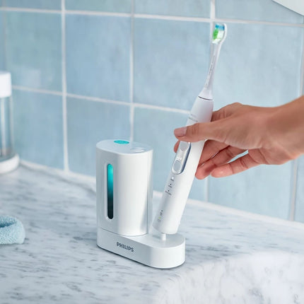 PHILIPS UV Sanitizer Απολυμαντική Συσκευή με UV για Κεφαλές Βουρτσίσματος Sonicare HX6907/01