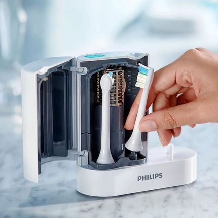 PHILIPS UV Sanitizer Απολυμαντική Συσκευή με UV για Κεφαλές Βουρτσίσματος Sonicare HX6907/01