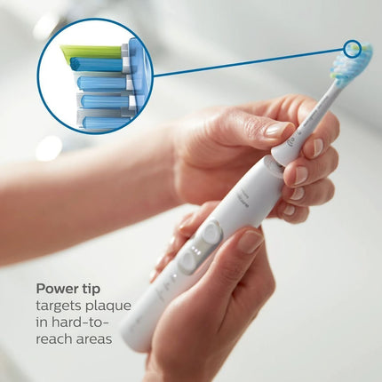 PHILIPS Sonicare C3 Premium Plaque Defence Κεφαλές Οδοντόβουρτσας 2 Τεμάχια για Βαθύ Καθαρισμό & Αποτελεσματική Αφαίρεση Πλάκας Μαύρο HX9042/33