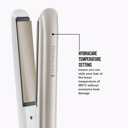 Remington Hydraluxe Ισιωτική Μαλλιών με Επίστρωση Διατήρησης Υγρασίας, Ιοντική Περιποίηση και Περιστρεφόμενο Καλώδιο S8901