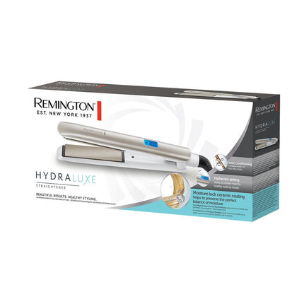 Remington Hydraluxe Ισιωτική Μαλλιών με Επίστρωση Διατήρησης Υγρασίας, Ιοντική Περιποίηση και Περιστρεφόμενο Καλώδιο S8901