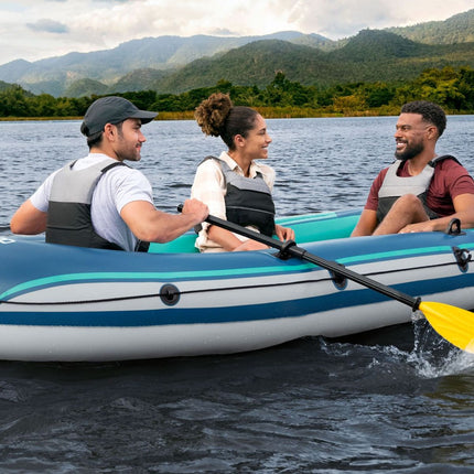 Bestway Hydro-Force Trek X3 Φουσκωτή Βάρκα 2 Ατόμων 294x137x39 cm με Κουπιά και Τρόμπα 61154