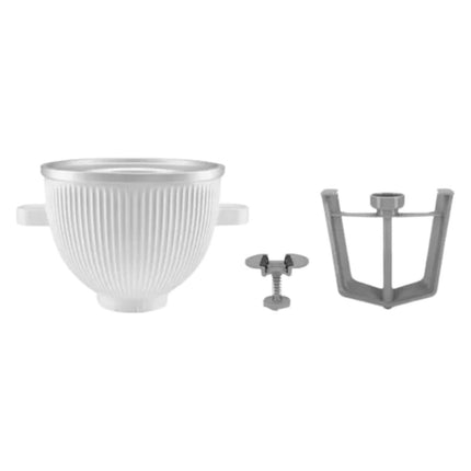 KitchenAid Μπολ Παγωτομηχανής 1,9L για Επιτραπέζιο Μίξερ 5KSMICM Λευκό