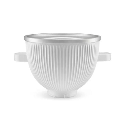 KitchenAid Μπολ Παγωτομηχανής 1,9L για Επιτραπέζιο Μίξερ 5KSMICM Λευκό