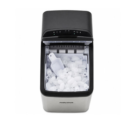 Morphy Richards Παγομηχανή 15kg/24h από Ανοξείδωτο Ατσάλι με Επιλογή Μεγέθους Πάγου IM2200
