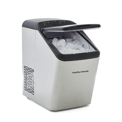 Morphy Richards Παγομηχανή 15kg/24h από Ανοξείδωτο Ατσάλι με Επιλογή Μεγέθους Πάγου IM2200