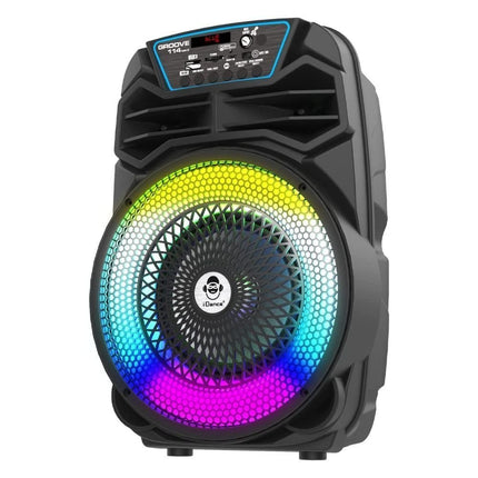 iDance Groove Φορητό Ηχείο Karaoke 114mk3 με Ενσύρματο Μικρόφωνο, Bluetooth & Disco LED