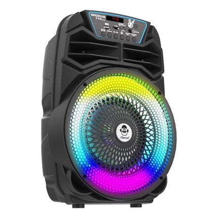 iDance Groove Φορητό Ηχείο Karaoke 114mk3 με Ενσύρματο Μικρόφωνο, Bluetooth & Disco LED