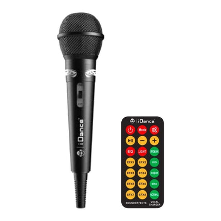 iDance Groove Φορητό Ηχείο Karaoke 114mk3 με Ενσύρματο Μικρόφωνο, Bluetooth & Disco LED