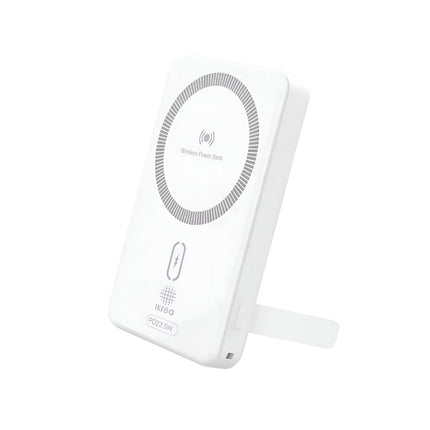 Ikrea 2-σε-1 Μαγνητικό Ασύρματο Power Bank 10000mAh 22.5W με Βάση Στήριξης MagSafe WD9330