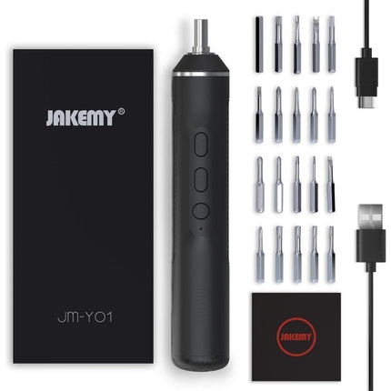 Ηλεκτρικό Κατσαβίδι Jakemy JM-Y01 – Έξυπνο, Ασύρματο και Πολυλειτουργικό με Ρυθμιζόμενη Ροπή