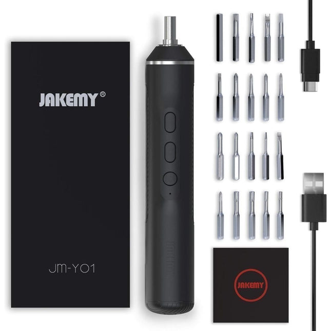 Ηλεκτρικό Κατσαβίδι Jakemy JM-Y01 – Έξυπνο, Ασύρματο και Πολυλειτουργικό με Ρυθμιζόμενη Ροπή