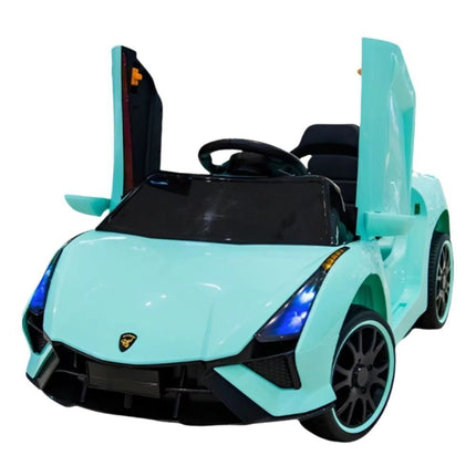 Lamborghini Ηλεκτροκίνητο Αυτοκίνητο Μπαταρίας 12V 4.5Ah Μονοθέσιο με Φώτα, Μουσική & Τηλεχειριστήριο Πράσινο, 4 Ετών