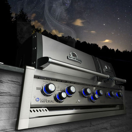 Broil King Imperial XLS S690 Built-In Εντοιχιζόμενη Ψησταριά Υγραερίου BBQ με Διπλό Φούρνο και 6 Καυστήρες 997083