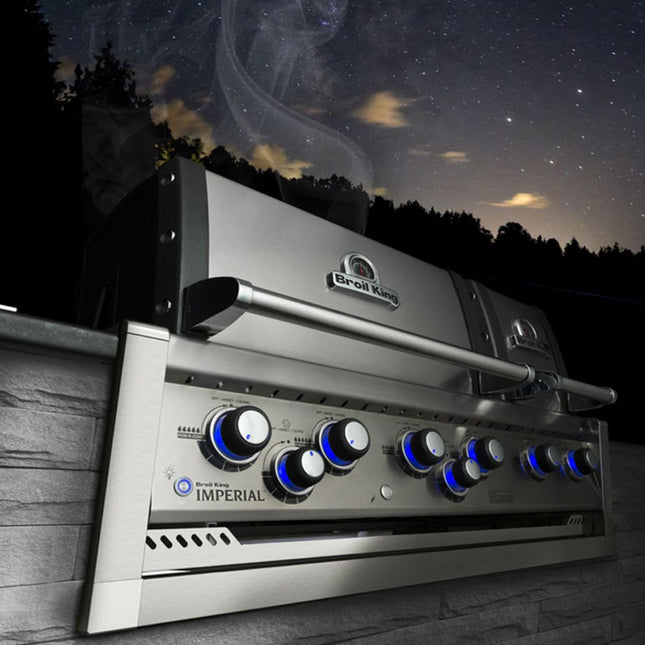 Broil King Imperial XLS S690 Built-In Εντοιχιζόμενη Ψησταριά Υγραερίου BBQ με Διπλό Φούρνο και 6 Καυστήρες 997083