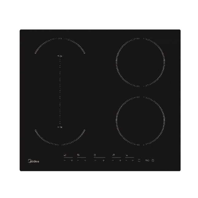 Midea Επαγωγική Εστία 60cm με FlexiZone, Boost & Touch Control, MIH-616AC