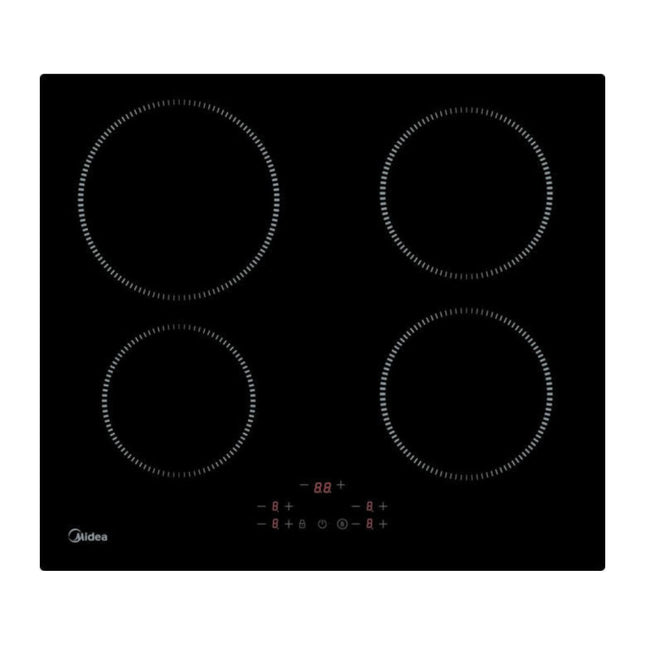 Midea Επαγωγική Εστία 60cm 4 Ζωνών με Boost & Touch Control, MIH-653A