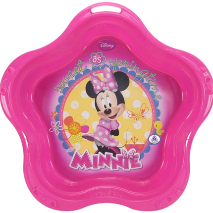 INJUSA Minnie Mouse 2σε1 Πισίνα & Αμμοδόχος 90x90cm Ροζ & Σχέδιο Disney, 3+ Ετών