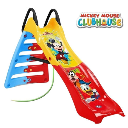 INJUSA Η Πρώτη μου Τσουλήθρα με Υποδοχή Για Λάστιχο Νερού με Σχέδιο Mickey Mouse 201x82x120 cm