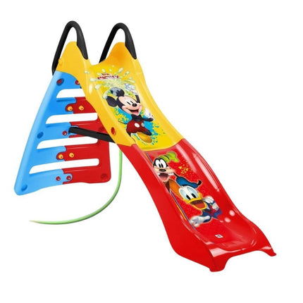 INJUSA Η Πρώτη μου Τσουλήθρα με Υποδοχή Για Λάστιχο Νερού με Σχέδιο Mickey Mouse 201x82x120 cm