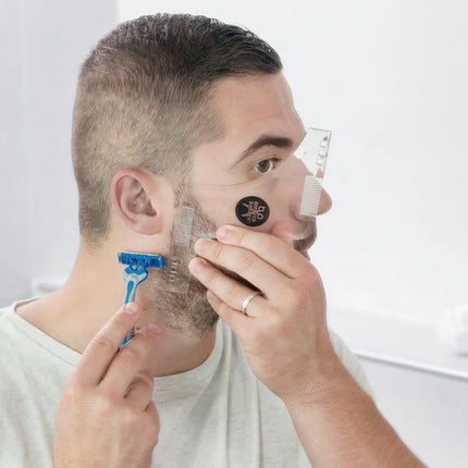 InnovaGoods Οδηγός Ξυρίσματος για Συμμετρικό Beard Styling V0100984