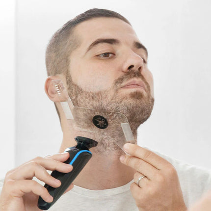 InnovaGoods Οδηγός Ξυρίσματος για Συμμετρικό Beard Styling V0100984