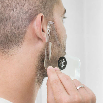 InnovaGoods Οδηγός Ξυρίσματος για Συμμετρικό Beard Styling V0100984