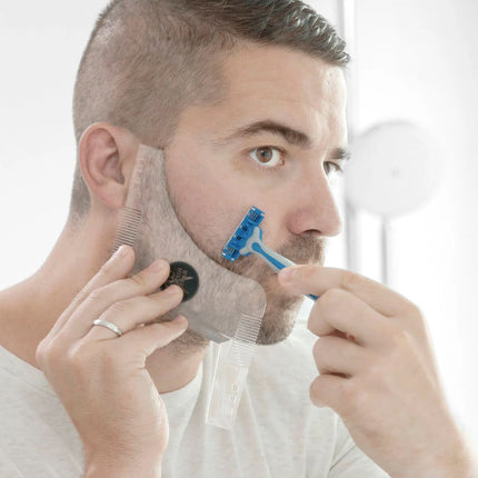 InnovaGoods Οδηγός Ξυρίσματος για Συμμετρικό Beard Styling V0100984