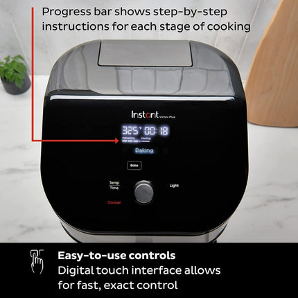 Instant Air Fryer 5.7L  6 σε 1 Vortex Plus ClearCook 1700W με Παράθυρο Επισκόπησης και OdourErase INST-140310301
