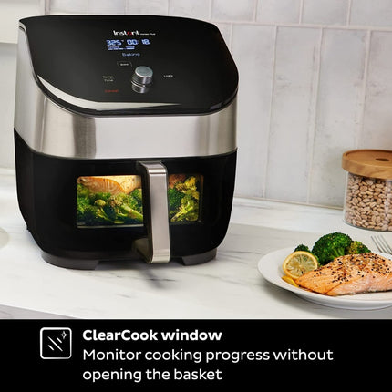 Instant Air Fryer 5.7L  6 σε 1 Vortex Plus ClearCook 1700W με Παράθυρο Επισκόπησης και OdourErase INST-140310301