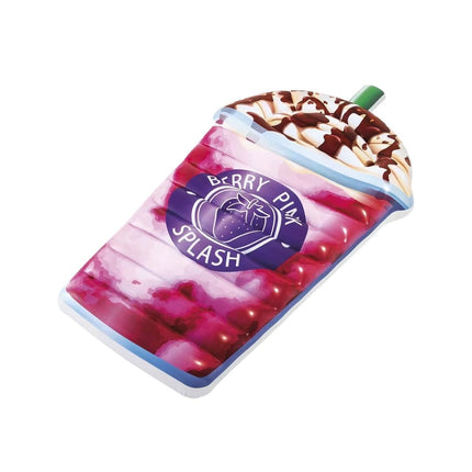 Intex Φουσκωτό Στρώμα Θαλάσσης 198x107cm Berry Pink Milkshake Ροζ 14+ Ετών