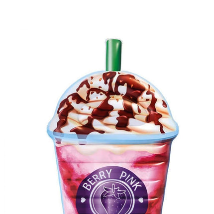 Intex Φουσκωτό Στρώμα Θαλάσσης 198x107cm Berry Pink Milkshake Ροζ 14+ Ετών