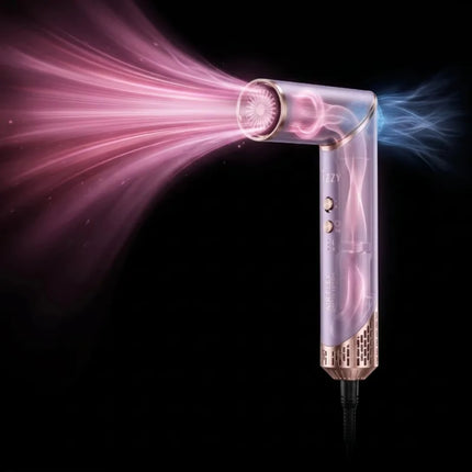 IZZY AIRFLEX Limited Edition Multi Styler 9 σε 1 Πολυσυσκευή Μαλλιών 1500W με Μοτέρ BLDC 110.000 RPM, 8 Εξαρτήματα, Τεχνολογία COANDA, Flex Λαβή & Κρύο Αέρα IZ-7221