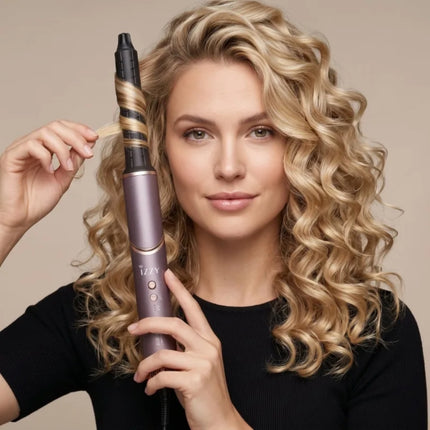 IZZY AIRFLEX Limited Edition Multi Styler 9 σε 1 Πολυσυσκευή Μαλλιών 1500W με Μοτέρ BLDC 110.000 RPM, 8 Εξαρτήματα, Τεχνολογία COANDA, Flex Λαβή & Κρύο Αέρα IZ-7221