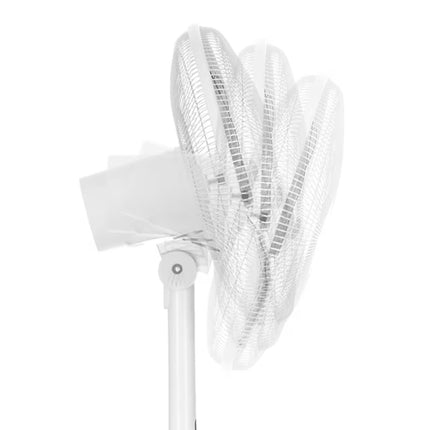 IZZY Ανεμιστήρας 3σε1 70W 40cm με 3 Επίπεδα Ύψους, Χρονοδιακόπτη, Λειτουργία Περιστροφής και Τηλεχειριστήριο IZ-9007 Λευκό