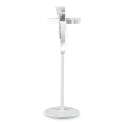Izzy Ανεμιστήρας Ορθοστάτης DC 40cm με Ρύθμιση Κλίσης, 8 Ταχύτητες, Χρονοδιακόπτη και Τηλεχειριστήριο IZ-9086 Λευκό