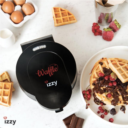 Izzy IZ2003 Waffle Maker with Detachable Plates