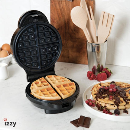 Izzy IZ2003 Waffle Maker with Detachable Plates