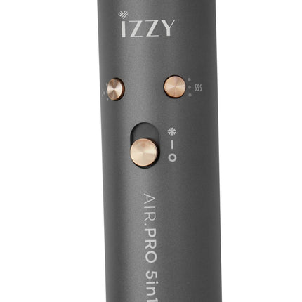 IZZY Multi Styler AIR PRO 5σε1 Επαγγελματικό Σεσουάρ & Styler Μαλλιών 1300W-max 1500W με Κινητήρα BLDC & Τεχνολογία COANDA IZ-7220
