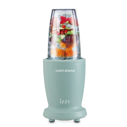 IZZY Nutriblend Μπλέντερ Smoothie 600W με 2 Δοχεία & Ανοξείδωτες Λεπίδες IZ-6503 Πράσινο