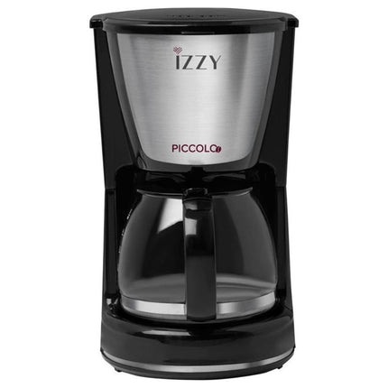 IZZY PICCOLO Καφετιέρα Φίλτρου 650W 0.75L Γρήγορη Παρασκευή Καφέ με Anti-drip Τεχνολογία Μαύρο