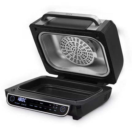 IZZY Ψηφιακή Φριτέζα Αέρος & Grill 2 σε 1 7L 1700W με 8 Προγράμματα & Οθόνη Αφής IZ-8265, Inox