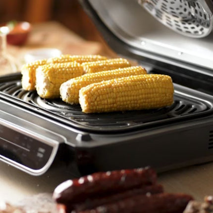 IZZY Ψηφιακή Φριτέζα Αέρος & Grill 2 σε 1 7L 1700W με 8 Προγράμματα & Οθόνη Αφής IZ-8265, Inox